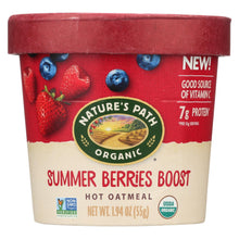 Nature's Path Organic Hot Oatmeal -summer Berries Boost - Case Of 12 - 1.94 Oz