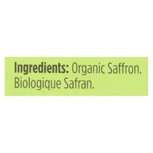 Spicely Organics - Organic Saffron - Case Of 6 - 0.007 Oz.