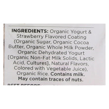 Element Organic Dipped Rice Cakes - Strawberry'n'cream - Case Of 6 - 3.5 Oz