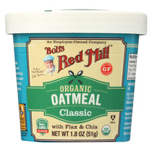 Bob's Red Mill - Oatmeal - Organic - Cup - Classc - Gluten Free - Case Of 12 - 1.8 Oz