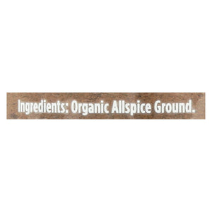 Spicely Organics - Organic Allspice - Ground - Case Of 3 - 1.6 Oz.