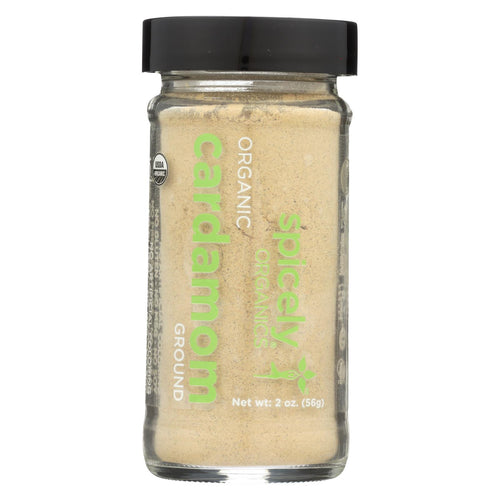 Spicely Organics - Organic Cardamom - Ground - Case Of 3 - 2 Oz.