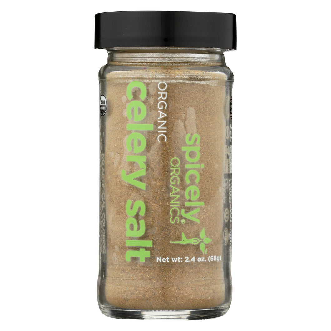 Spicely Organics - Organic Celery Salt - Case Of 3 - 1.6 Oz.