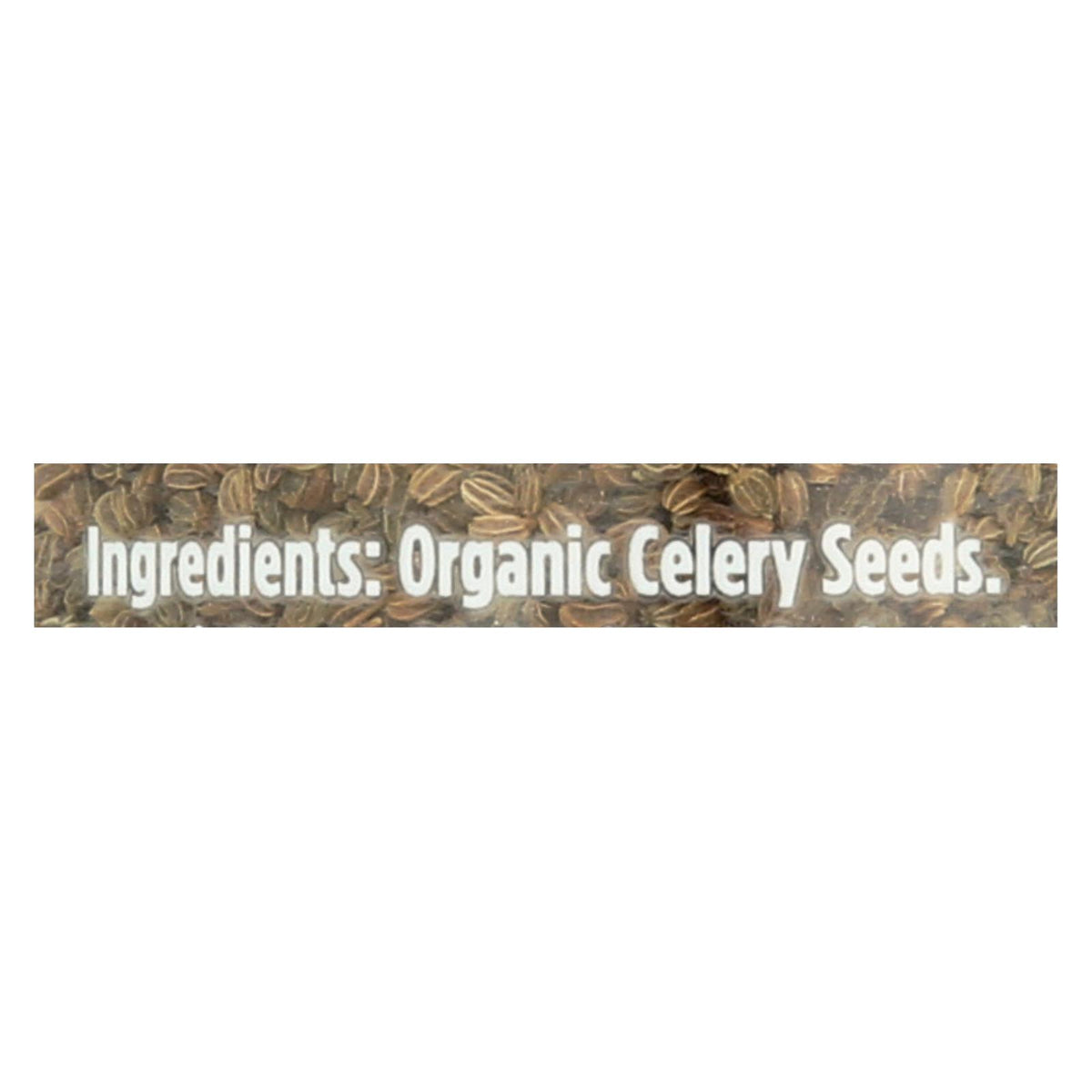 Spicely Organics - Organic Celery Seeds - Case Of 3 - 1.4 Oz.