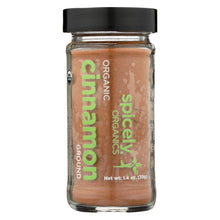 Spicely Organics - Organic Cinnamon - Ground - Case Of 3 - 1.4 Oz.