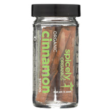 Spicely Organics - Organic Cinnamon - Sticks - Case Of 3 - 6 Count