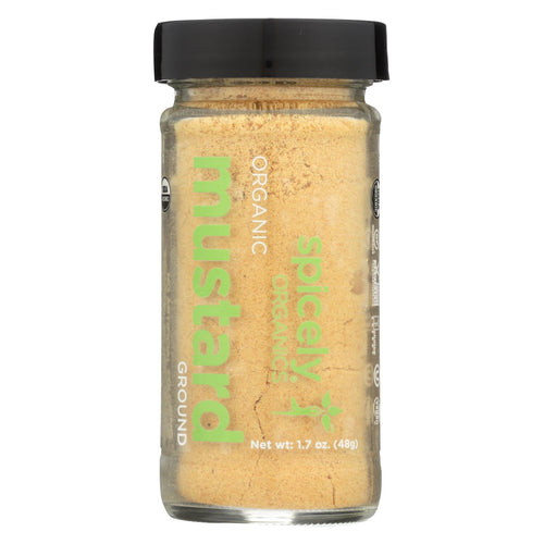 Spicely Organics - Organic Mustard - Ground - Case Of 3 - 1.7 Oz.