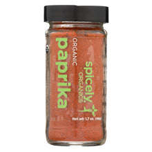 Spicely Organics - Organic Paprika - Case Of 3 - 1.7 Oz.