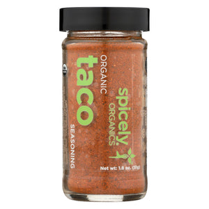 Spicely Organics - Organic Taco Seasoning - Case Of 3 - 1.8 Oz.