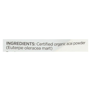 Navitas Naturals Acai Powder - Organic - Freeze-dried - 4 Oz - Case Of 12