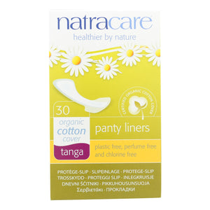 Natracare Natural Tanga Style Panty Liners - 30 Pack