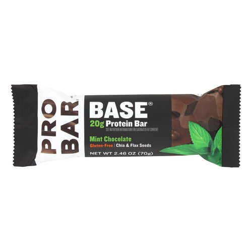 Probar Organic Mint Chocolate Core Bar - Case Of 12 - 2.46 Oz