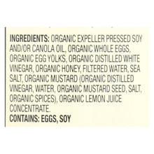 Spectrum Naturals Organic Mayonnaise With Cage Free Eggs - Case Of 12 - 16 Oz.