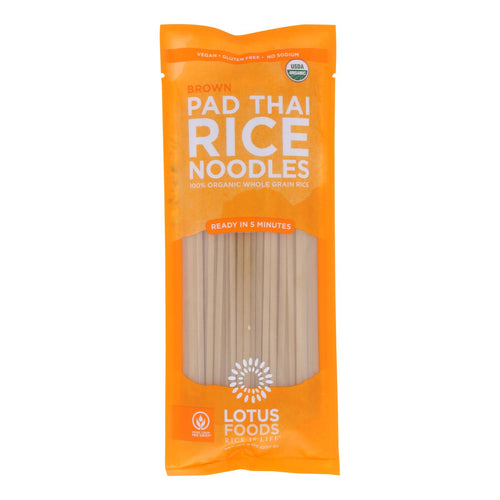 Lotus Foods Noodles - Organic - Brown Rice Pad Thai - Case Of 8 - 8 Oz