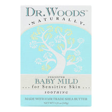 Dr. Woods Bar Soap Baby Mild Unscented - 5.25 Oz