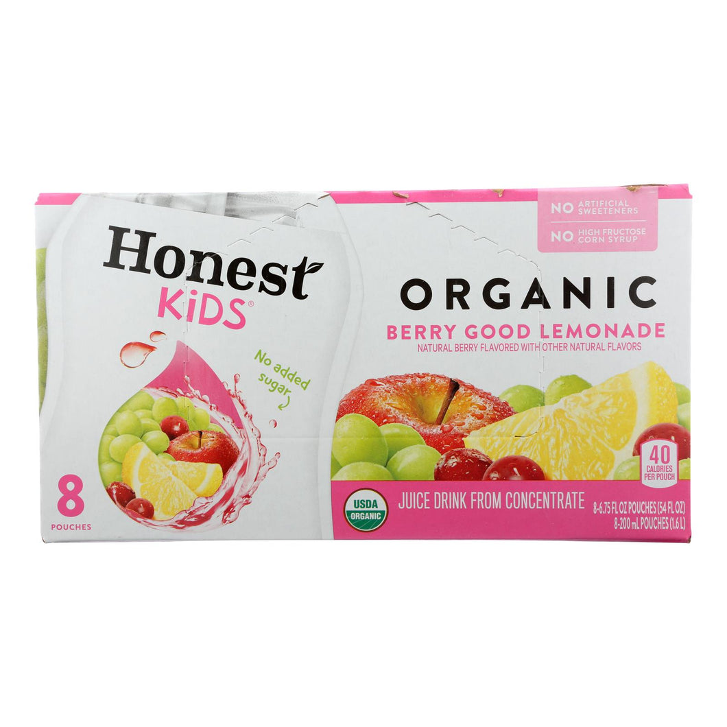 Honest Kids Honest Kids Berry Good Lemon - Berry Good Lemon - Case Of 4 - 6.75 Fl Oz.