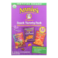 Annie's Homegrown Snack Pack - Organic - Variety - 12ct - Case Of 6 - 12 Count