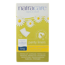 Natracare Panty Liners - Long - Wrapped - 16 Count