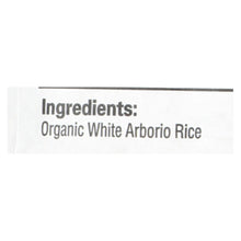 Lundberg Family Farms Organic California White Arborio Rice - Case Of 25 Lbs