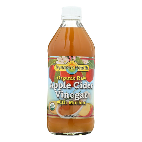 Dynamic Health Organic Apple Cider Vinegar With Mother - 16 Fl Oz