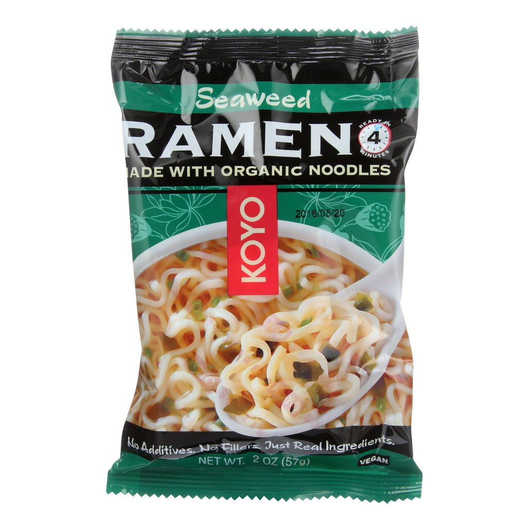 Koyo Ramen - Seaweed - Case Of 12 - 2 Oz.