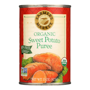 Farmer's Market Organic Pumpkin - Potato Puree - Case Of 12 - 15 Oz.