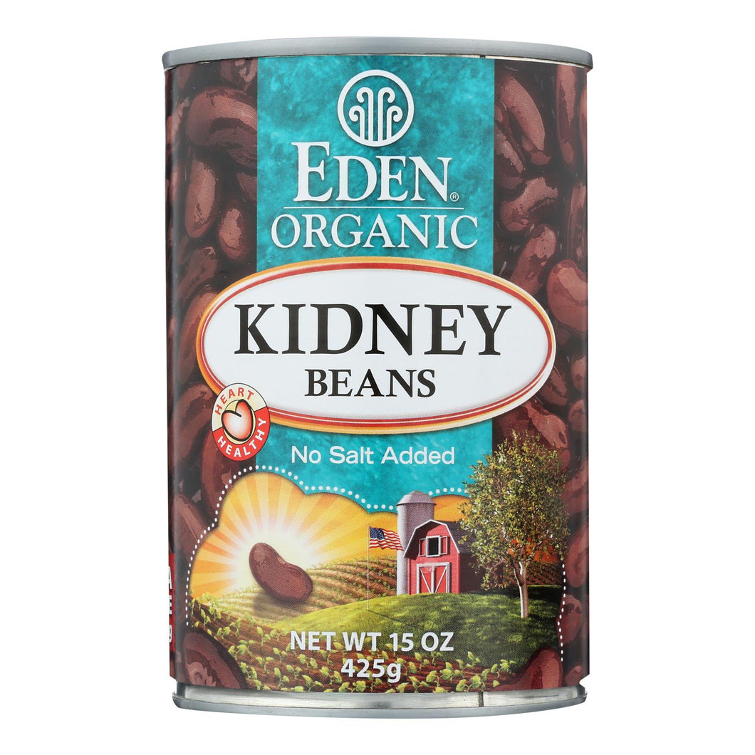 Eden Foods Organic Kidney Beans - Case Of 12 - 15 Oz.