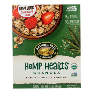 Nature's Path Organic Hemp Plus Granola - Case Of 12 - 11.5 Oz.