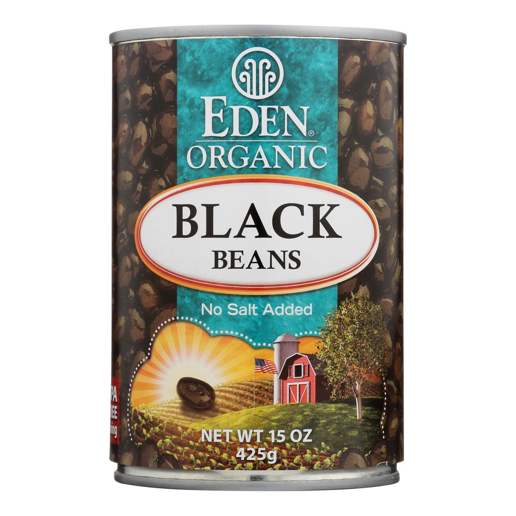 Eden Foods Organic Black Beans - Case Of 12 - 15 Oz.