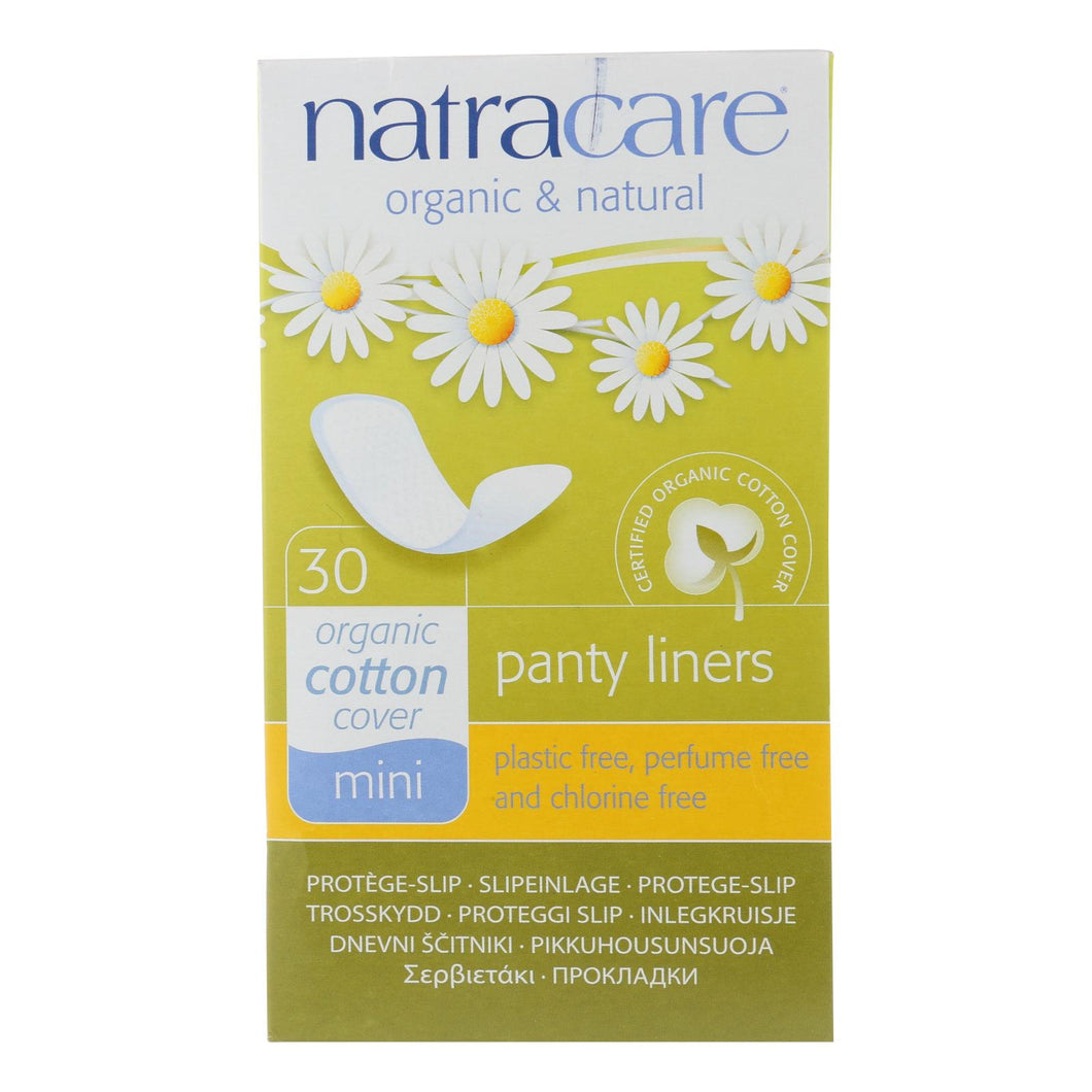 Natracare Natural Mini Panty Liners - 30 Pack