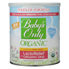 Babys Only Organic Toddler Formula - Organic - Lactorelief - Lactose Free - 12.7 Oz - Case Of 6