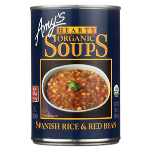 Amy's - Organic Spanish Rice & Red Bean Soup - Case Of 12 - 14.7 Oz