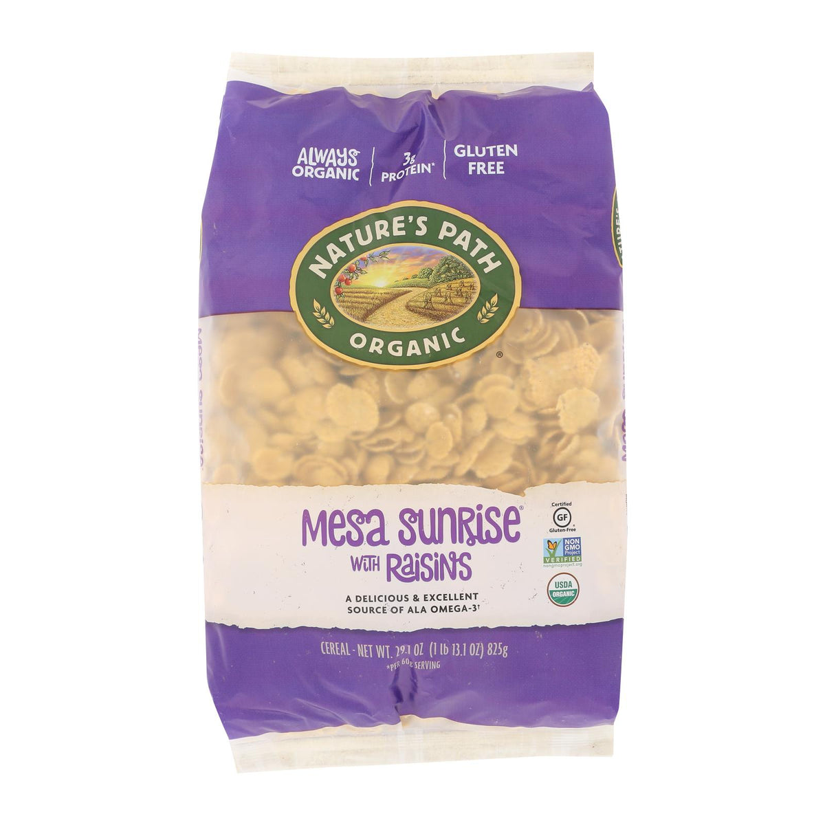 Nature's Path Organic Mesa Sunrise Flakes With Raisins - Case Of 6 - 2 ...