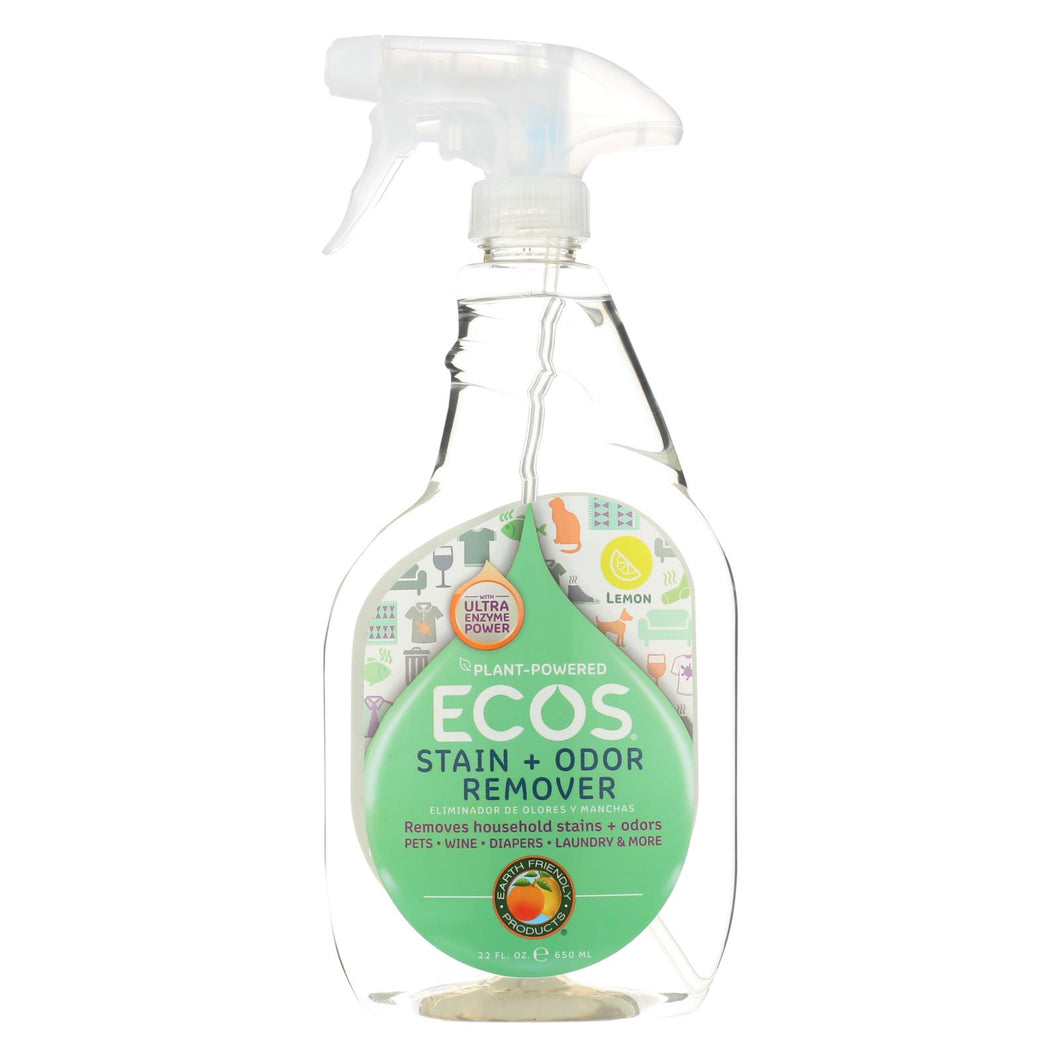 Earth Friendly Stain And Odor Remover Spray - Case Of 6 - 22 Fl Oz