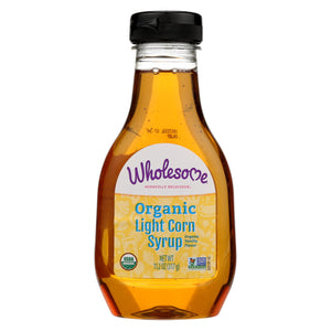 Wholesome Sweeteners Light Corn Syrup - Liquid Sweetener - Case Of 6 - 11.2 Oz.