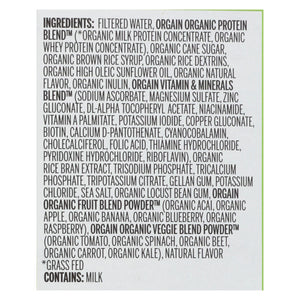 Orgain Organic Nutrition Shake - Vanilla Bean - 11 Fl Oz - Case Of 12