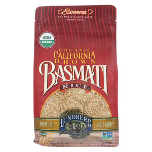 Lundberg Family Farms Organic California Brown Basmati Rice - Case Of 6 - 2 Lb.