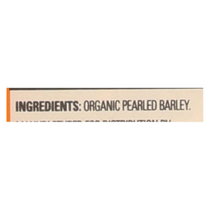 Arrowhead Mills - Organic Barley - Pearled - Case Of 6 - 28 Oz.