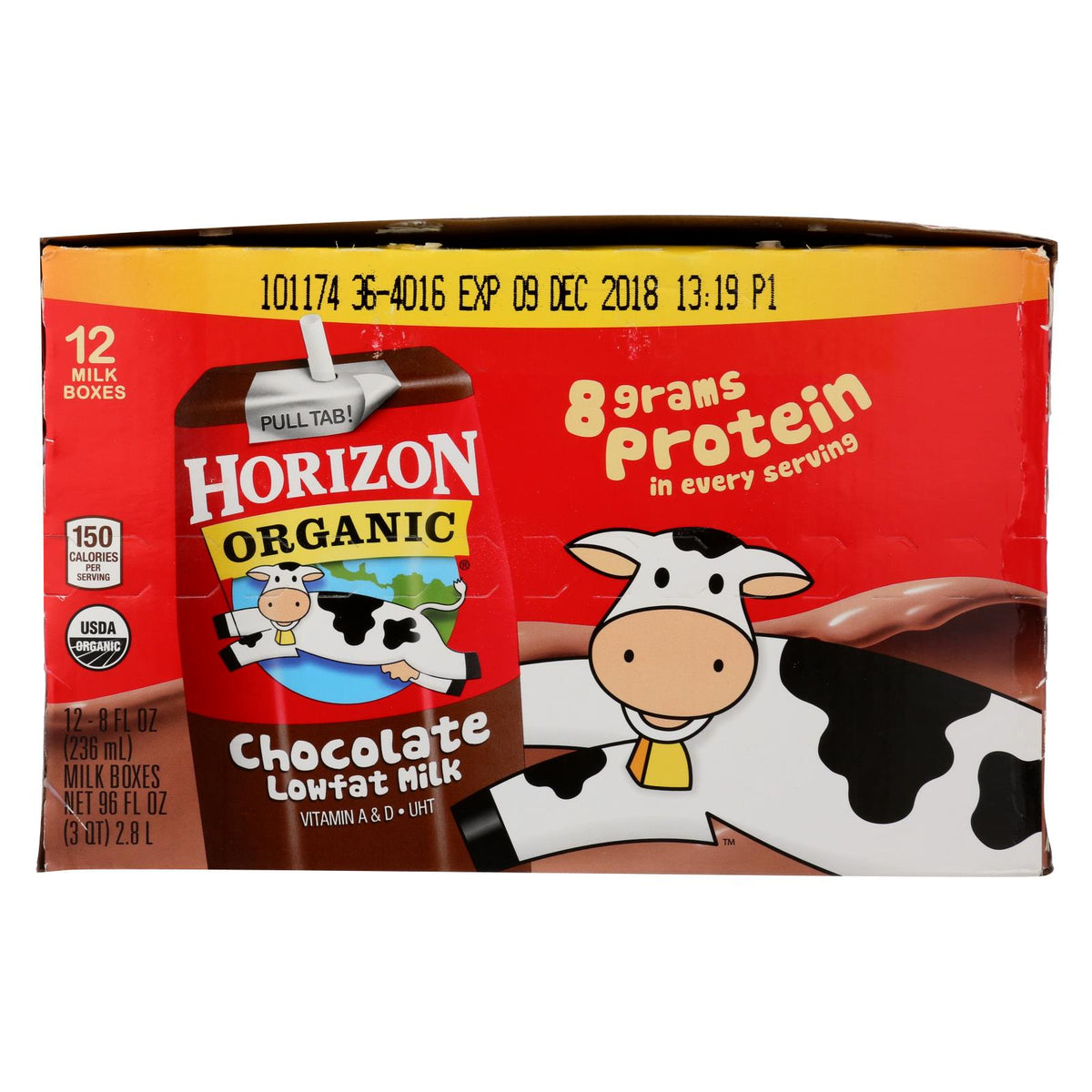 Horizon Lowfat Chocolate Milk  - 1 Each - 12-8 Fz