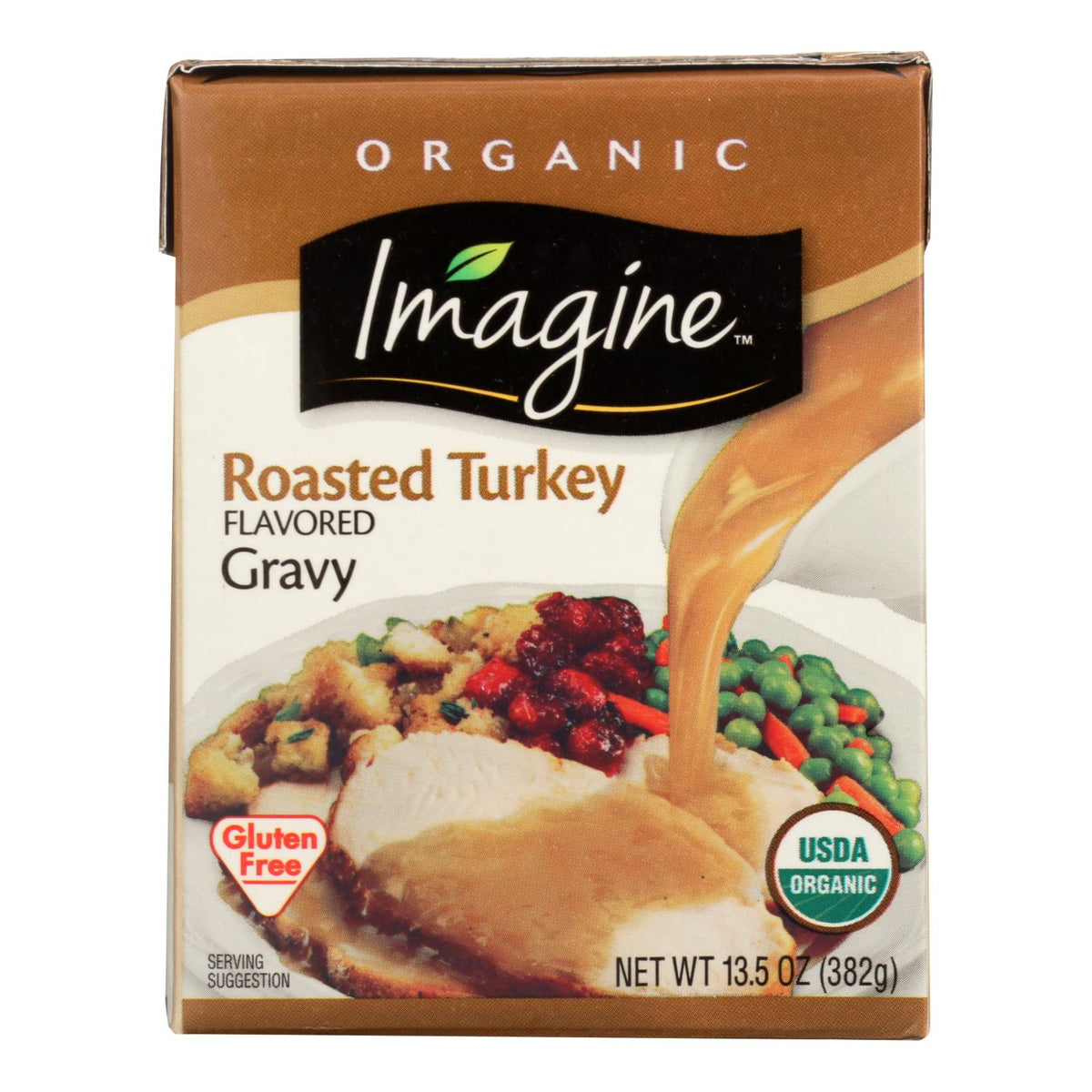 Imagine Foods Organic Roasted Turkey Gravy  - Case Of 12 - 13.5 Fz