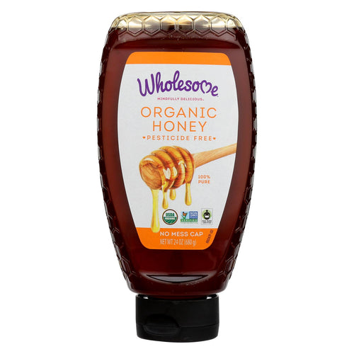 Wholesome! Organic Honey  - Case Of 6 - 24 Oz