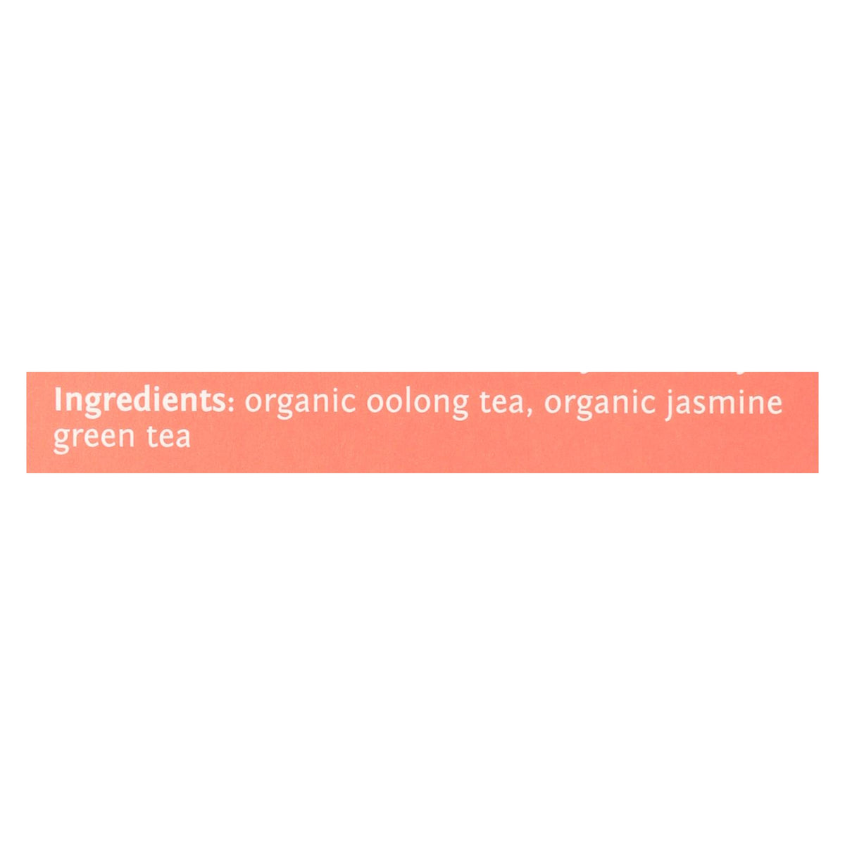 Steep By Bigelow Organic Oolong And Jasmine Green Tea  - Case Of 6 - 20 Bags