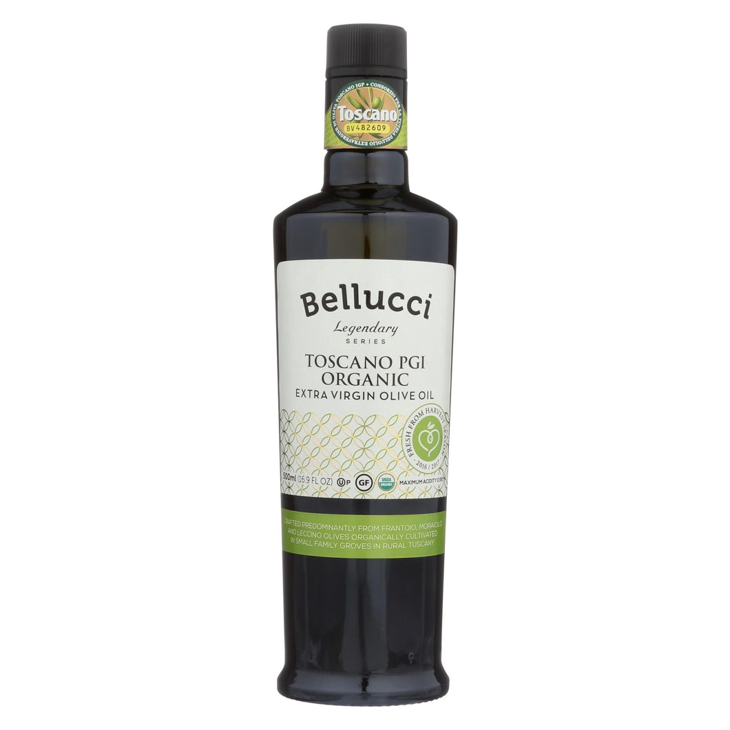 Bellucci Premium Olive Oil - Extra Virgin Toscano Pgi Organic - Case Of 6 - 16.9 Fl Oz.