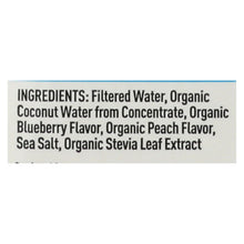 Nooma Electrolite Drink - Organic - Blueberry Peach - Case Of 12 - 16.9 Fl Oz