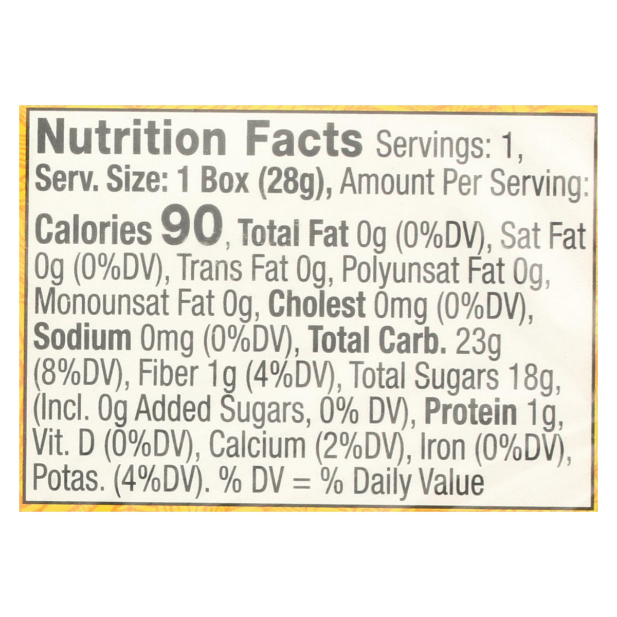 Newman's Own Organics Raisins  - Case Of 12 - 6-1.0 Oz