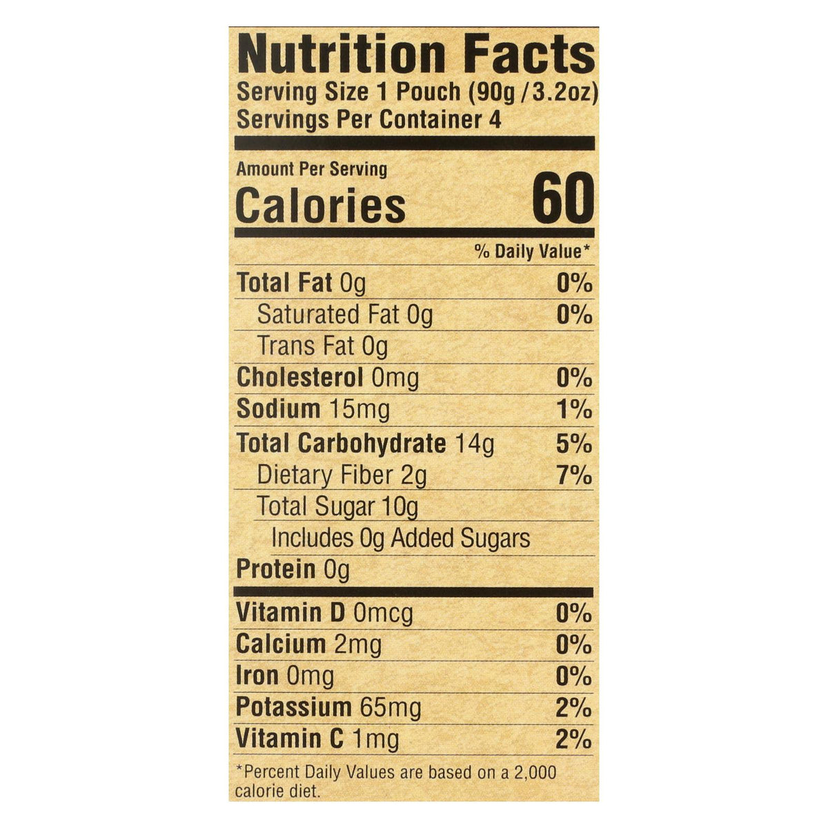 North Coast - Applesauce Pouch - Case Of 6 - 4-3.2 Oz