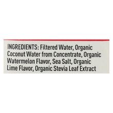 Nooma Electrolite Drink - Organic - Watermelon Lime - Case Of 12 - 16.9 Fl Oz