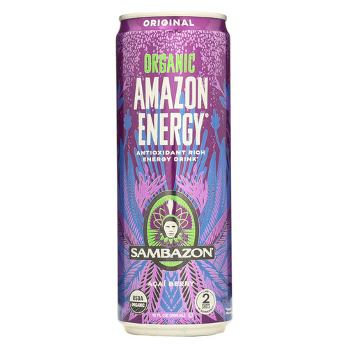 Sambazon Organic Amazon Energy Drink - Original - Case Of 12 - 12 Fl Oz