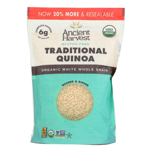 Ancient Harvest Quinoa - Organic - Traditional - Whole Grain - Gluten Free - Case Of 12 - 14.4 Oz