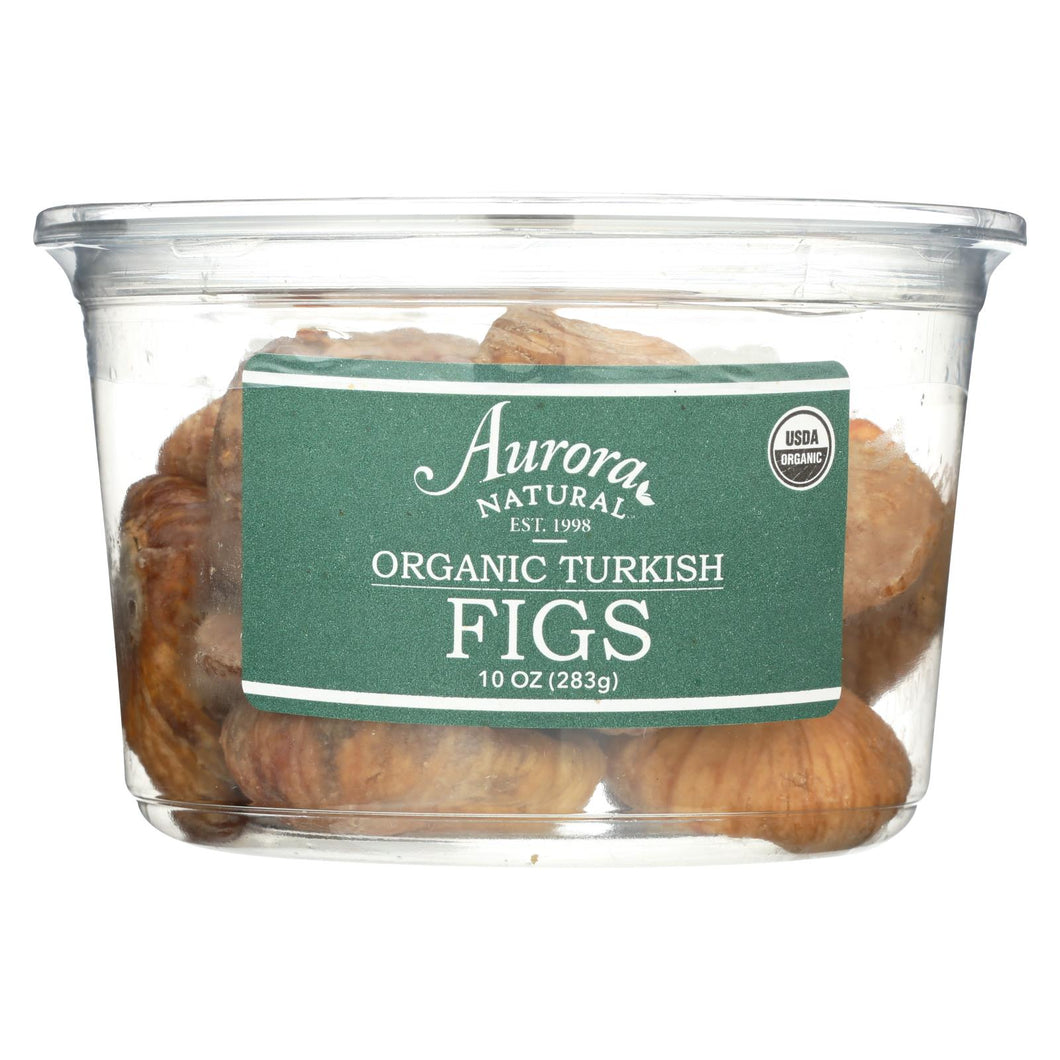 Aurora Natural Products - Organic Turkish Figs - Case Of 12 - 10 Oz.